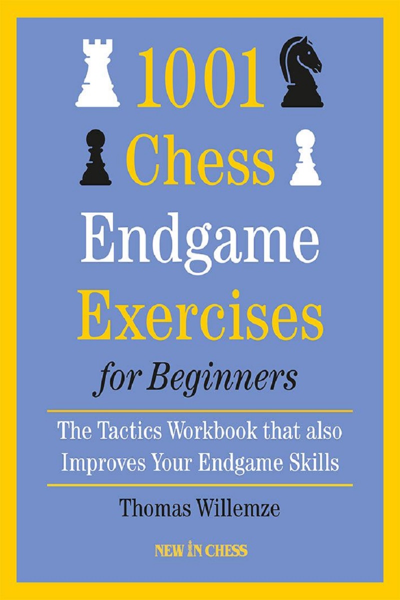 Σκακιστικό βιβλίο 1001 Chess Endgame Exercises for Beginners The Tactics Workbook That Also Improves Your Endgame Skills